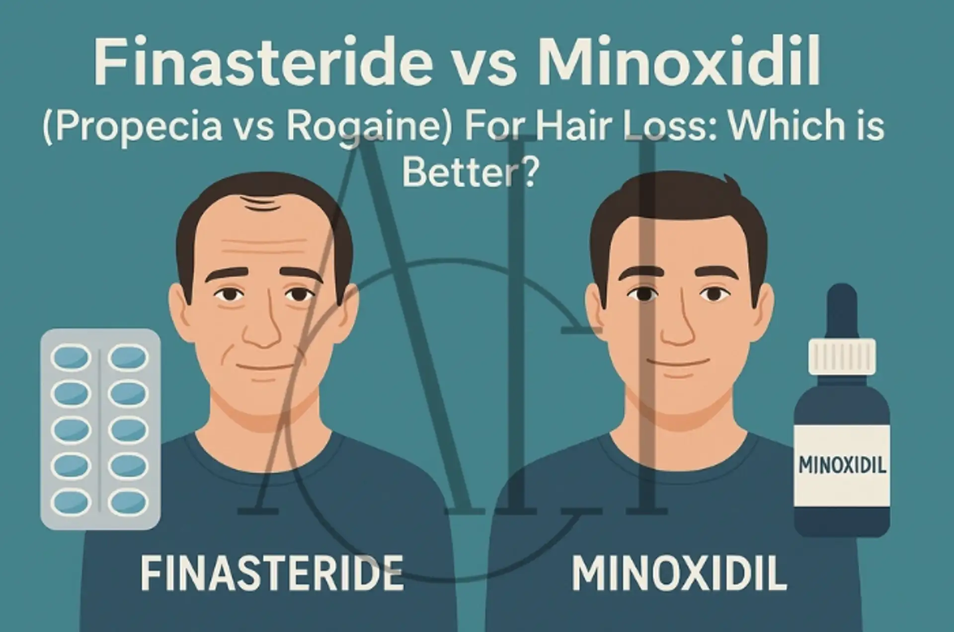 Minoxidil vs Finasteride Which Is Best For Hair Loss