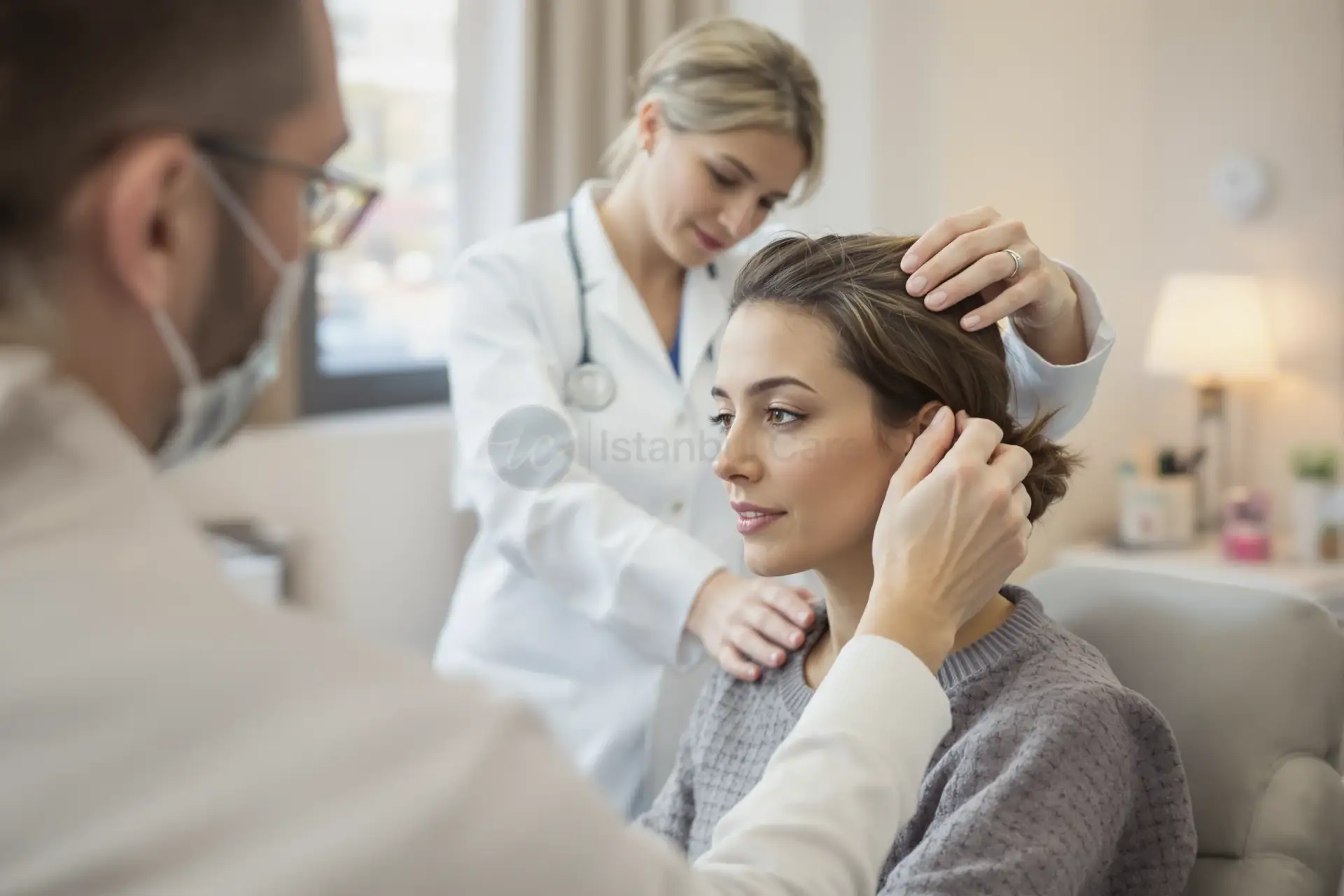 Haartransplantation für Frauen in der Türkei.