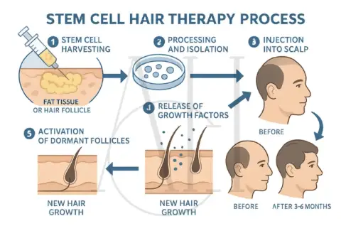 stem cell hair loss Clinical trials