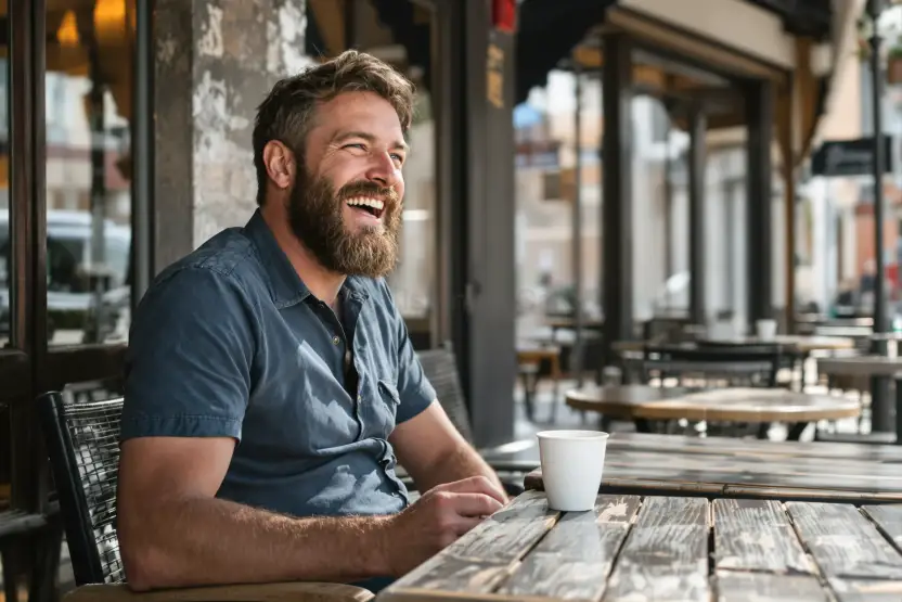 Beard transplant in Turkey — fuller beard and cheek line