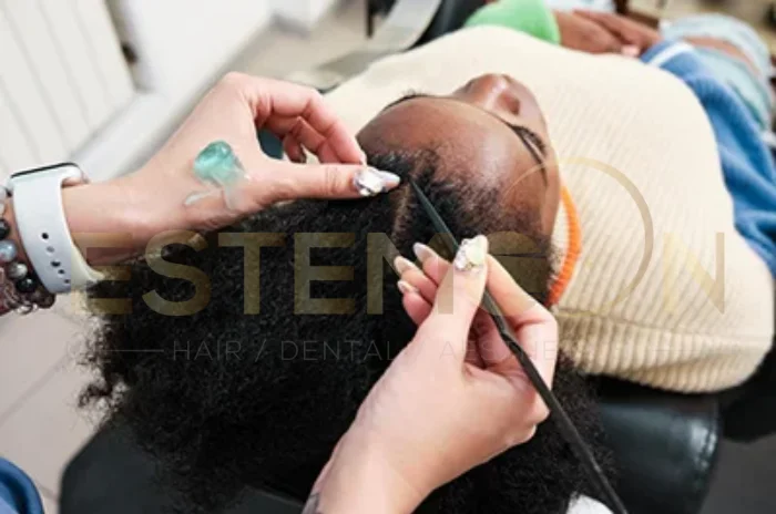 Hair transplant for African hair