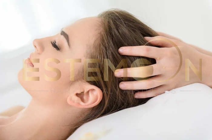 Coconut oil hair mask